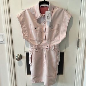 IRO Paris Pink Denim Dress
